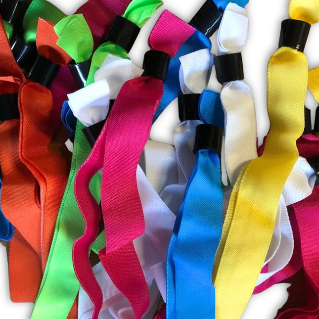 Bracelets en tissu vierge - 100 bracelets