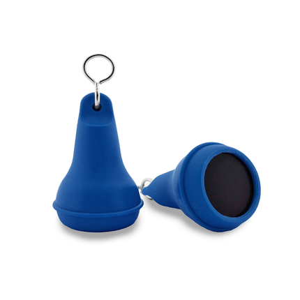 Porte-clés hôtel Mayfair bleu - plastique - par pièce