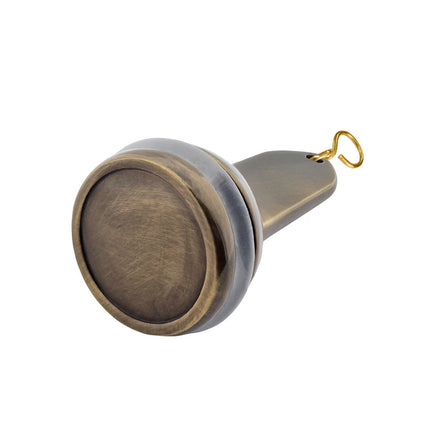 Porte-clés hôtel Empire en laiton bruni - 90 x 40 mm - par pièce