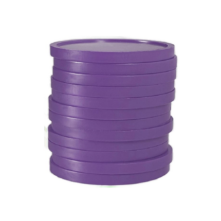 Jeton Violet Ø29 mm - 100 pièces