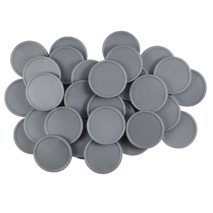 Jeton Argent Ø29 mm - 100 pièces
