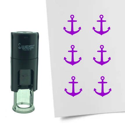 Tampon encreur ancre - Ø10 mm