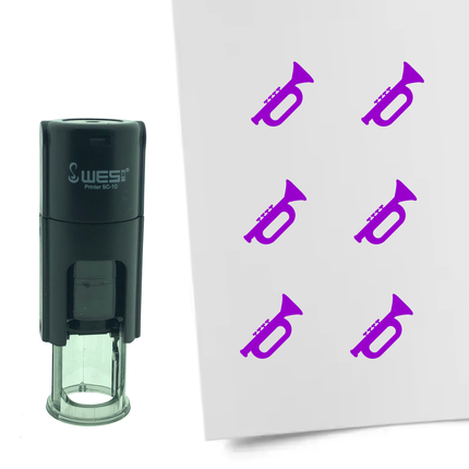 Tampon encreur trompette - Ø10 mm