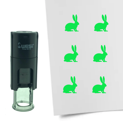 Tampon encreur lapin - Ø10 mm