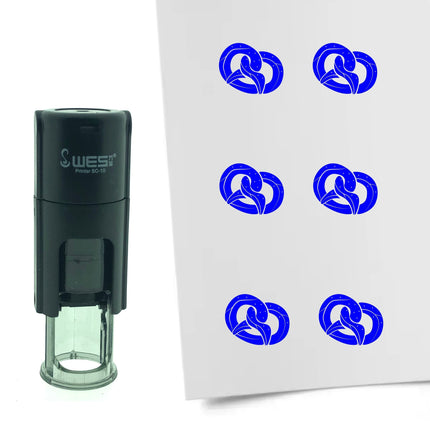 Tampon encreur bretzel - Ø10 mm