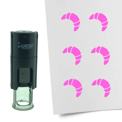 Tampon encreur croissant - Ø10 mm