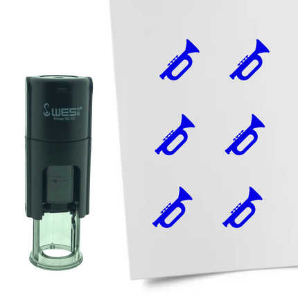 Tampon encreur trompette - Ø10 mm