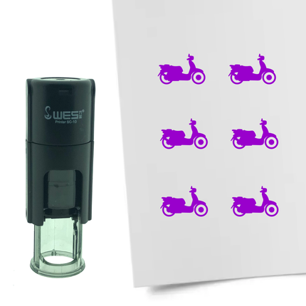 Tampon encreur scooter - Ø10 mm
