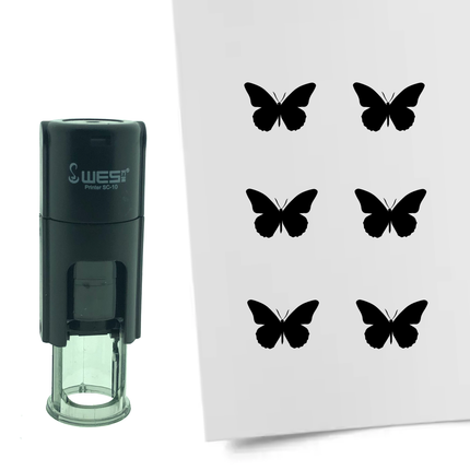 Tampon encreur papillon - Ø10 mm