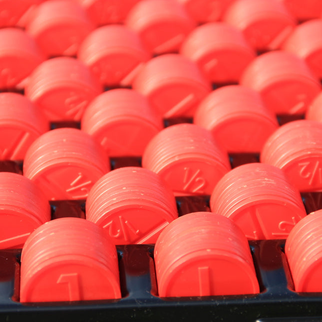 Casier de rangement plastique pour 1000 jetons Ø 25-29 mm