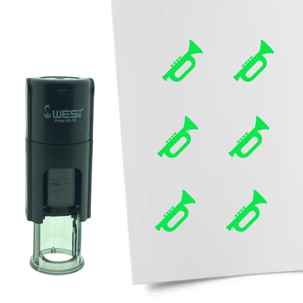 Tampon encreur trompette - Ø10 mm