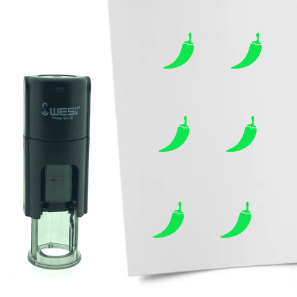 Tampon encreur piment - Ø10 mm