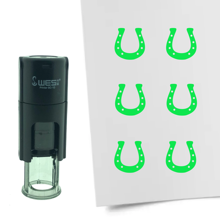 Tampon encreur  fer à cheval - Ø10 mm