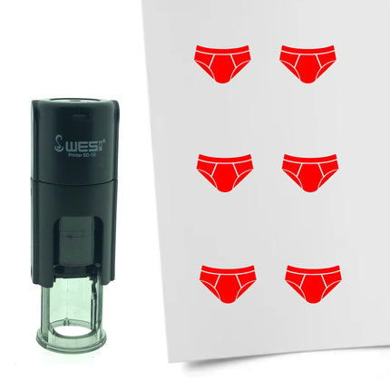 Tampon encreur caleçon - Ø10 mm