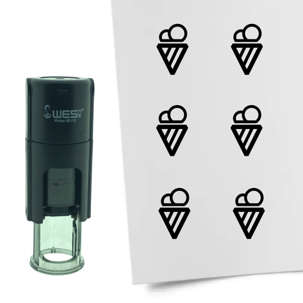Tampon encreur glace - Ø10 mm
