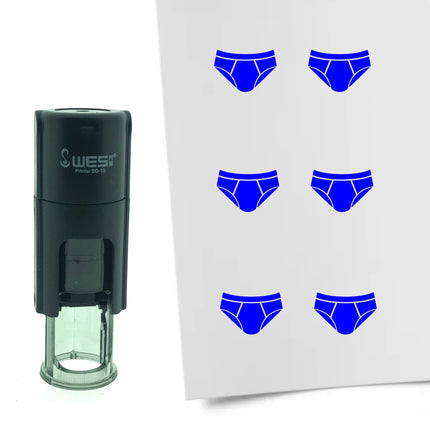 Tampon encreur caleçon - Ø10 mm