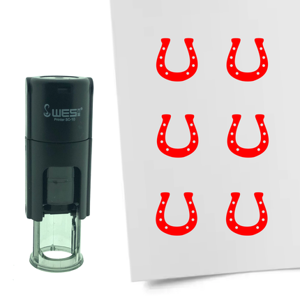 Tampon encreur  fer à cheval - Ø10 mm