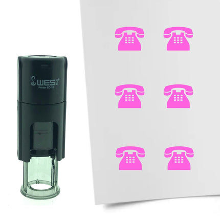 Tampon encreur téléphone - Ø10 mm