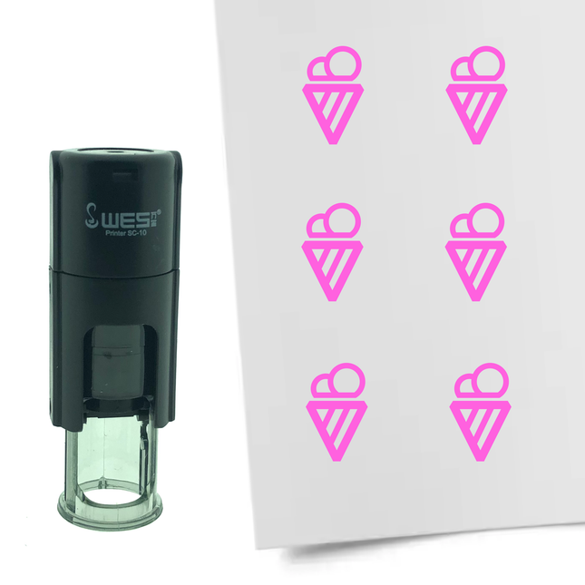 Tampon encreur glace - Ø10 mm