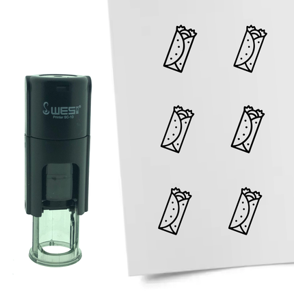 Tampon encreur burrito - Ø10 mm