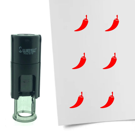 Tampon encreur piment - Ø10 mm