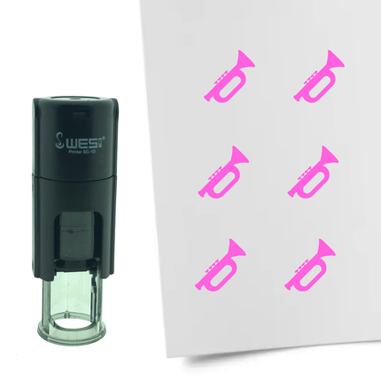 Tampon encreur trompette - Ø10 mm