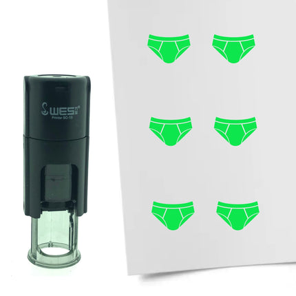 Tampon encreur caleçon - Ø10 mm