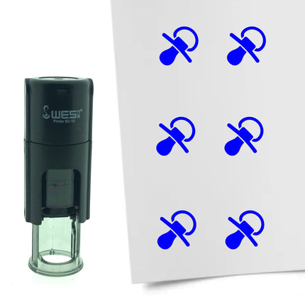 Tampon encreur tétine - Ø10 mm