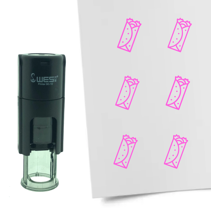 Tampon encreur burrito - Ø10 mm