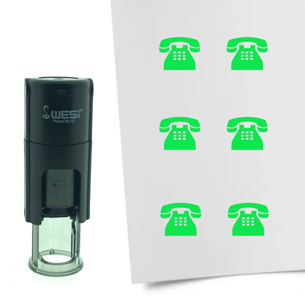 Tampon encreur téléphone - Ø10 mm