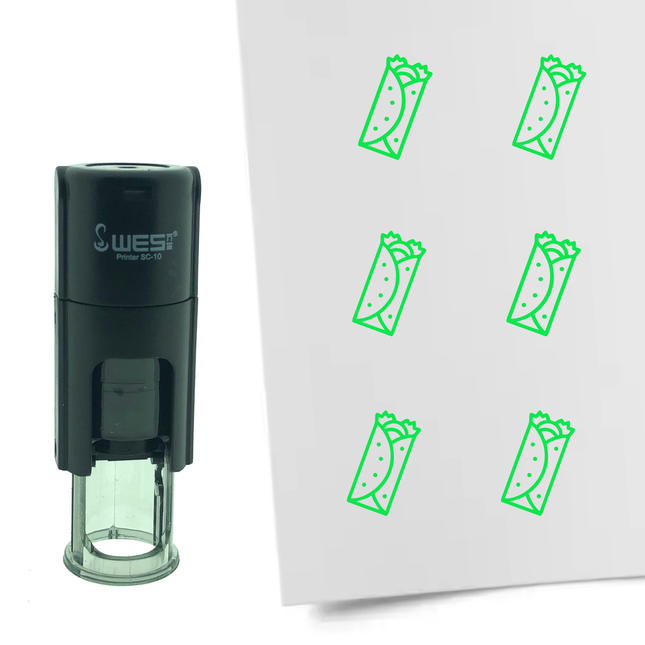 Tampon encreur burrito - Ø10 mm