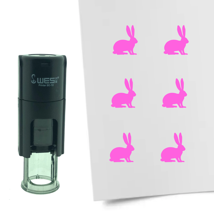 Tampon encreur lapin - Ø10 mm