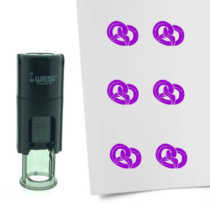 Tampon encreur bretzel - Ø10 mm