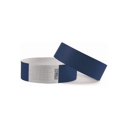 Bracelets Tyvek© en papier vierge - 100 bracelets
