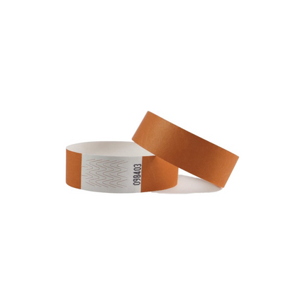 Bracelets Tyvek© en papier vierge - 100 bracelets