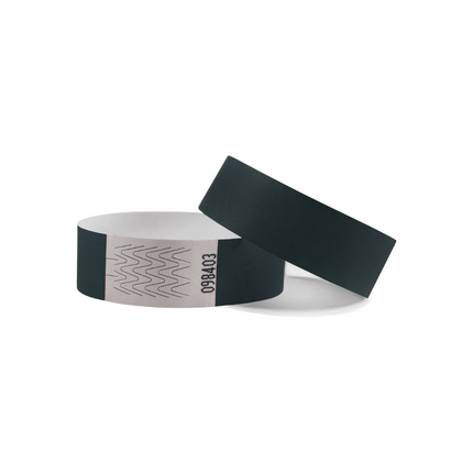 Bracelets Tyvek© en papier vierge - 100 bracelets