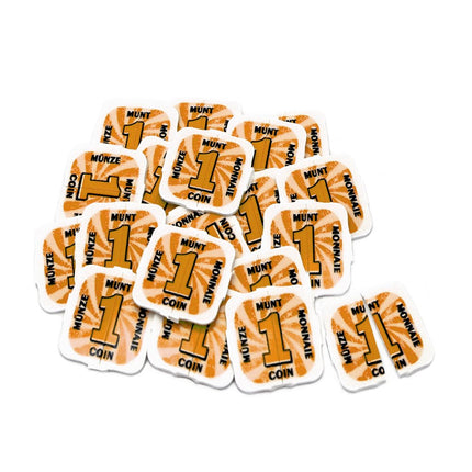 Jetons événementiels séparables en plastique - 1000 pièces