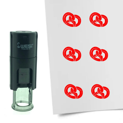 Tampon encreur bretzel - Ø10 mm