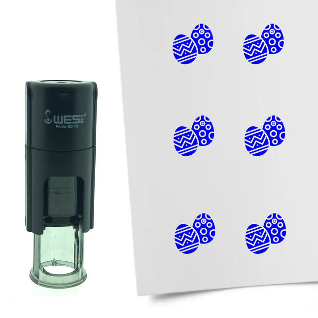 Tampon encreur œufs de Pâques - Ø10 mm