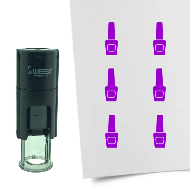 Tampon encreur vernis à ongles - Ø10 mm