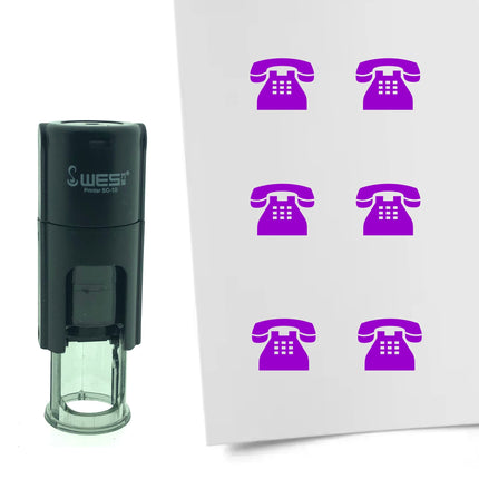Tampon encreur téléphone - Ø10 mm