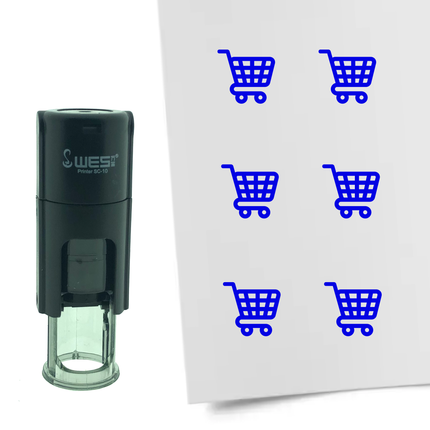 Tampon encreur caddie - Ø10 mm
