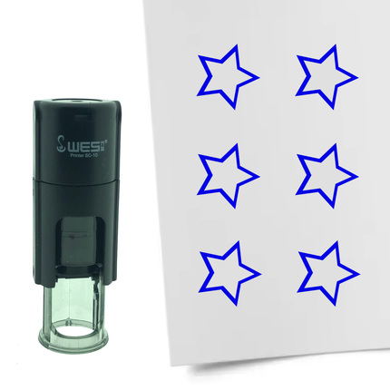 Tampon encreur étoile - Ø10 mm