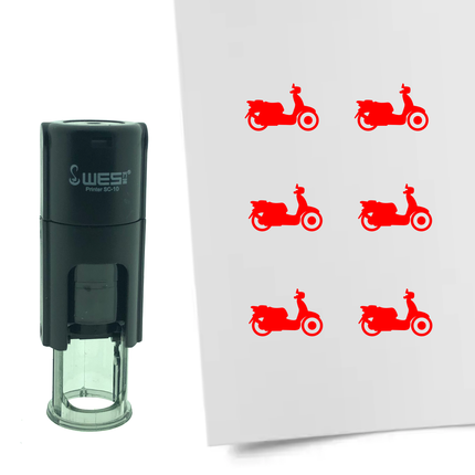 Tampon encreur scooter - Ø10 mm