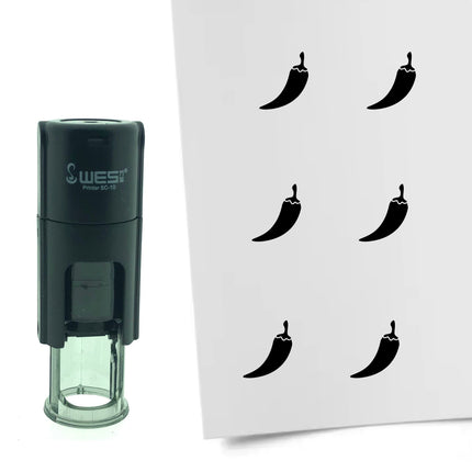 Tampon encreur piment - Ø10 mm