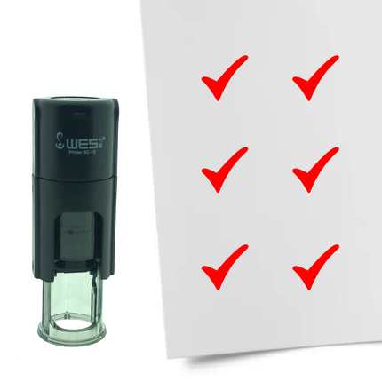 Tampon encreur coche - Ø10 mm