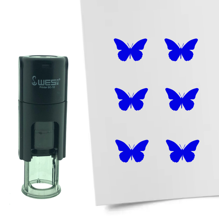 Tampon encreur papillon - Ø10 mm
