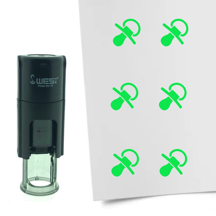 Tampon encreur tétine - Ø10 mm