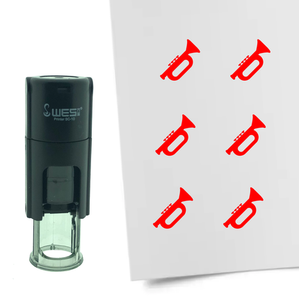 Tampon encreur trompette - Ø10 mm