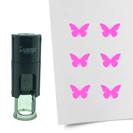 Tampon encreur papillon - Ø10 mm